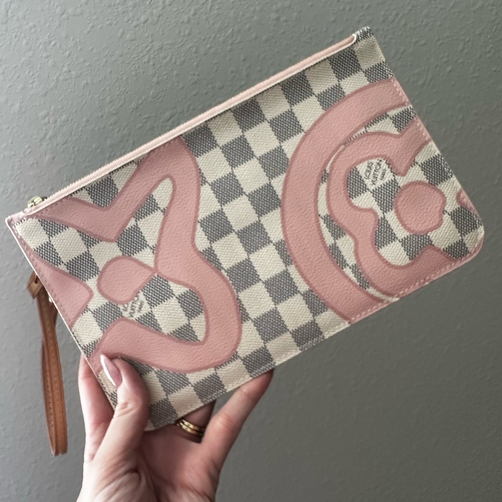 Louis vuitton tahitienne Pochette pouch wristlet neverfull